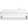 image:imageSignature Design by Ashley Twin Platform Bed Frame NaturalWhite