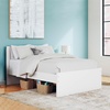 image:imageSignature Design by Ashley Twin Platform Bed Frame NaturalWhite