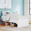 image:imageSignature Design by Ashley Twin Platform Bed Frame NaturalWhite