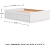 image:imageSignature Design by Ashley Twin Platform Bed Frame NaturalWhite