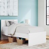 image:imageSignature Design by Ashley Twin Platform Bed Frame NaturalWhite