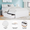 image:imageSignature Design by Ashley Twin Platform Bed Frame NaturalWhite