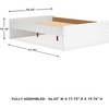 image:imageSignature Design by Ashley Twin Platform Bed Frame NaturalWhite