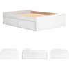 image:imageSignature Design by Ashley Twin Platform Bed Frame NaturalWhite