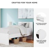 image:imageSignature Design by Ashley Twin Platform Bed Frame NaturalWhite
