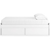 image:imageSignature Design by Ashley Twin Platform Bed Frame NaturalWhite