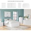 image:imageSignature Design by Ashley Twin Platform Bed Frame NaturalWhite