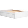 image:imageSignature Design by Ashley Twin Platform Bed Frame NaturalWhite