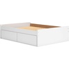 image:imageSignature Design by Ashley Twin Platform Bed Frame NaturalWhite