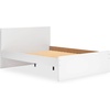 image:imageSignature Design by Ashley Twin Platform Bed Frame NaturalWhite