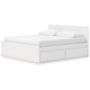image:imageSignature Design by Ashley Twin Platform Bed Frame NaturalWhite