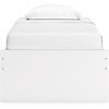 image:imageSignature Design by Ashley Twin Platform Bed Frame NaturalWhite