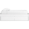 image:imageSignature Design by Ashley Twin Platform Bed Frame NaturalWhite