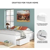 image:imageSignature Design by Ashley Twin Platform Bed Frame NaturalWhite