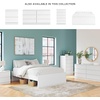 image:imageSignature Design by Ashley Twin Platform Bed Frame NaturalWhite