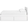 image:imageSignature Design by Ashley Twin Platform Bed Frame NaturalWhite