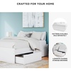 image:imageSignature Design by Ashley Twin Platform Bed Frame NaturalWhite