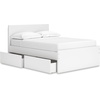 image:imageSignature Design by Ashley Twin Platform Bed Frame NaturalWhite