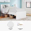 image:imageSignature Design by Ashley Twin Platform Bed Frame NaturalWhite
