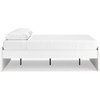 image:imageSignature Design by Ashley Twin Platform Bed Frame NaturalWhite