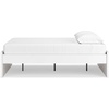 image:imageSignature Design by Ashley Twin Platform Bed Frame NaturalWhite