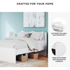 image:imageSignature Design by Ashley Twin Platform Bed Frame NaturalWhite