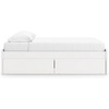 image:imageSignature Design by Ashley Twin Platform Bed Frame NaturalWhite