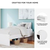 image:imageSignature Design by Ashley Twin Platform Bed Frame NaturalWhite