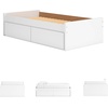 image:imageSignature Design by Ashley Twin Platform Bed Frame NaturalWhite