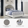 image:imageSignature Design by Ashley Upholstered Queen French Country Bed FrameQueen US Standard