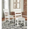 image:imageSignature Design by Ashley Valebeck Upholstered Dining Chairs Set of 2BeigeWhite