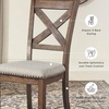 image:imageSignature Design by Ashley Valebeck Upholstered Dining Chairs Set of 2BrownBeige