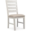 image:imageSignature Design by Ashley Valebeck Upholstered Dining Chairs Set of 2Whitewash