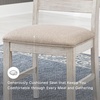 image:imageSignature Design by Ashley Valebeck Upholstered Dining Chairs Set of 2Whitewash