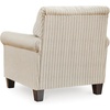 image:imageSignature Design by Ashley Valerani Classic Striped Upholstered Accent Chair Beige