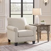 image:imageSignature Design by Ashley Valerani Classic Striped Upholstered Accent Chair Beige