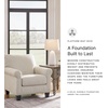 image:imageSignature Design by Ashley Valerani Classic Striped Upholstered Accent Chair Beige
