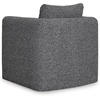 image:imageSignature Design by Ashley Vreni Accent Chair With Ottoman Set With Reversible Back Cushion and SpaceSaving UnderSeat Storage for Living Room or Bedroom Charcoal Black