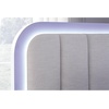 image:imageSignature Design by Ashley White Bedroom Dresser with LED MirrorCalifornia King Upholstered Panel Bed