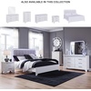 image:imageSignature Design by Ashley White Bedroom Dresser with LED MirrorCalifornia King Upholstered Panel Bed