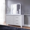 image:imageSignature Design by Ashley White Bedroom Dresser with LED MirrorDresser and Mirror