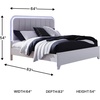 image:imageSignature Design by Ashley White Bedroom Dresser with LED MirrorQueen Upholstered Panel Bed