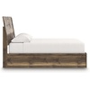 image:imageSignature Design by Ashley Wide Engineered Wood Dresser Set with MirrorKing Panel Bed