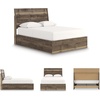 image:imageSignature Design by Ashley Wide Engineered Wood Dresser Set with MirrorQueen Panel Bed