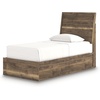 image:imageSignature Design by Ashley Wide Engineered Wood Dresser Set with MirrorTwin Panel Bed