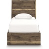image:imageSignature Design by Ashley Wide Engineered Wood Dresser Set with MirrorTwin Panel Bed