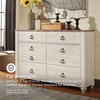 image:imageSignature Design by Ashley Willowton 6Drawer Coastal Dresser WhitewashWhitewash