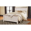 image:imageSignature Design by Ashley Willowton Coastal Cottage Queen Panel Footboard ONLY Whitewash