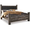 image:imageSignature Design by Ashley Wynnlow Queen 4 Poster Bed FrameGrey