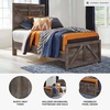 image:imageSignature Design by Ashley Wynnlow Queen 4 Poster Bed FrameGrey